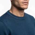 ⁦Pullover - 7023 - light blue⁩ - الصورة ⁦3⁩