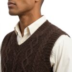 ⁦Vest - 8323 - brawn⁩ - الصورة ⁦3⁩