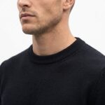 ⁦Pullover - 7023 - black⁩ - الصورة ⁦3⁩