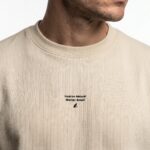⁦T.Shirt - 8605 - Beige⁩ - الصورة ⁦3⁩