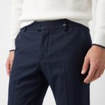 ⁦P.Wide leg - 673 - navy⁩ - الصورة ⁦2⁩