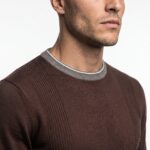 ⁦T.Shirt - 7237 - brawn⁩ - الصورة ⁦3⁩