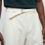 ⁦P.Wide leg - 660 - Beige⁩ - الصورة ⁦4⁩
