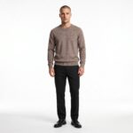 ⁦Pullover - 7023 - Beige⁩ - الصورة ⁦2⁩