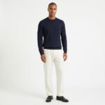 ⁦Pullover - 7088 - navy⁩ - الصورة ⁦2⁩