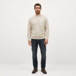 ⁦Pullover - 096 - Beige⁩ - الصورة ⁦2⁩