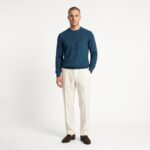 ⁦Pullover - 7023 - light blue⁩ - الصورة ⁦2⁩