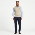 ⁦Vest - 8325 - Beige⁩ - الصورة ⁦2⁩