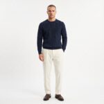 ⁦Pullover - 7023 - navy⁩ - الصورة ⁦2⁩