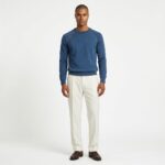 ⁦Pullover - 7106 - navy⁩ - الصورة ⁦2⁩
