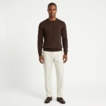 ⁦Pullover - 7088 - brawn⁩ - الصورة ⁦2⁩