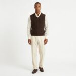 ⁦Vest - 8323 - brawn⁩ - الصورة ⁦2⁩