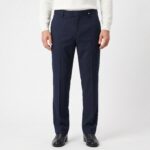 P.Wide leg - 673 - navy