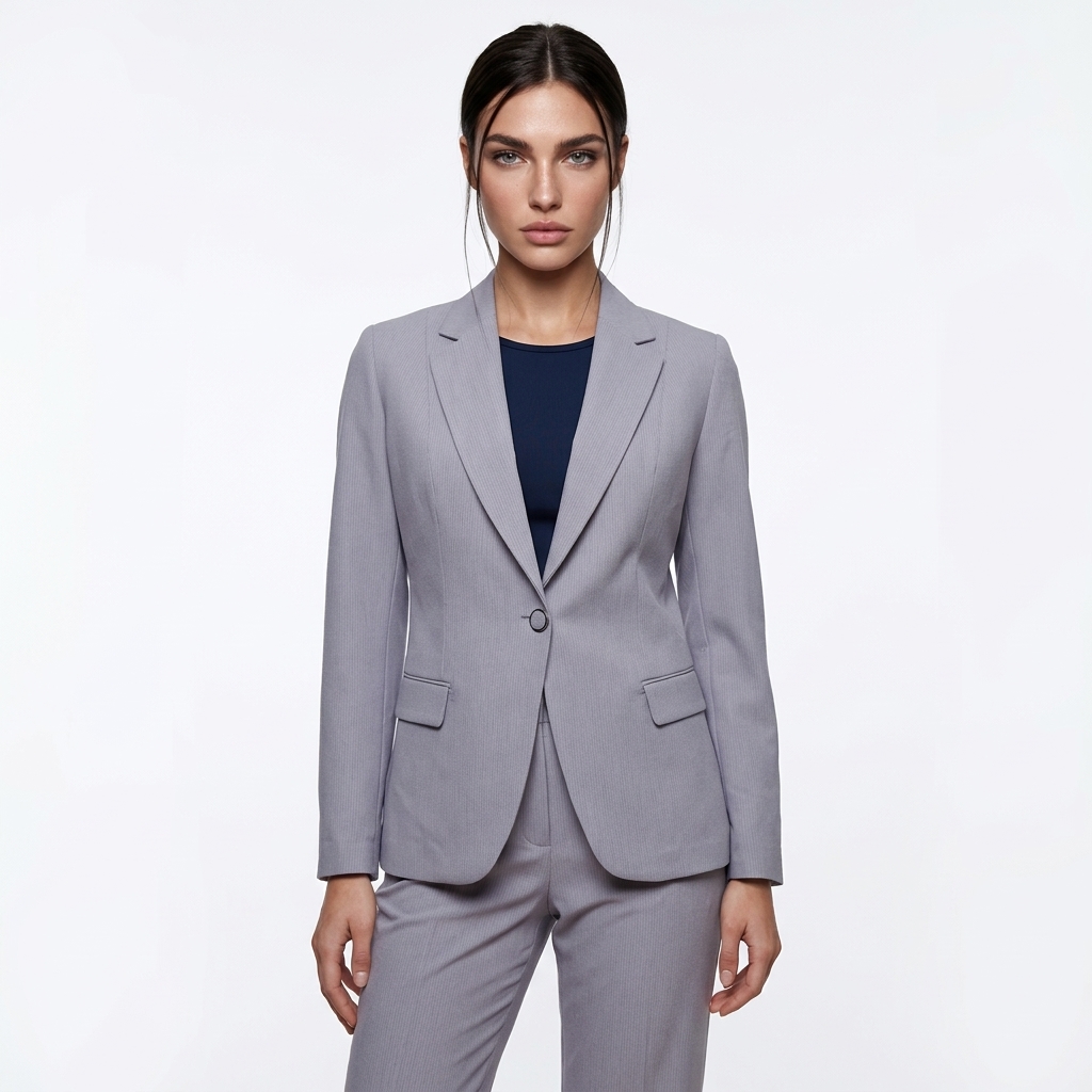 image-1 Suit Woman - 406 - Silver - الصورة 1