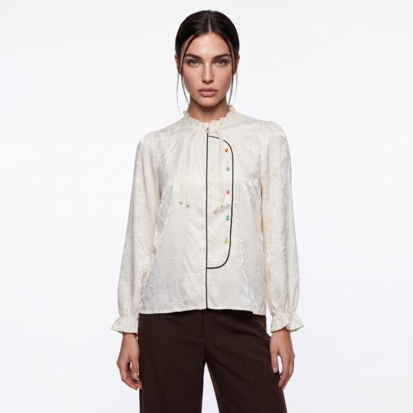 Shirt.W - 8831 - OF white