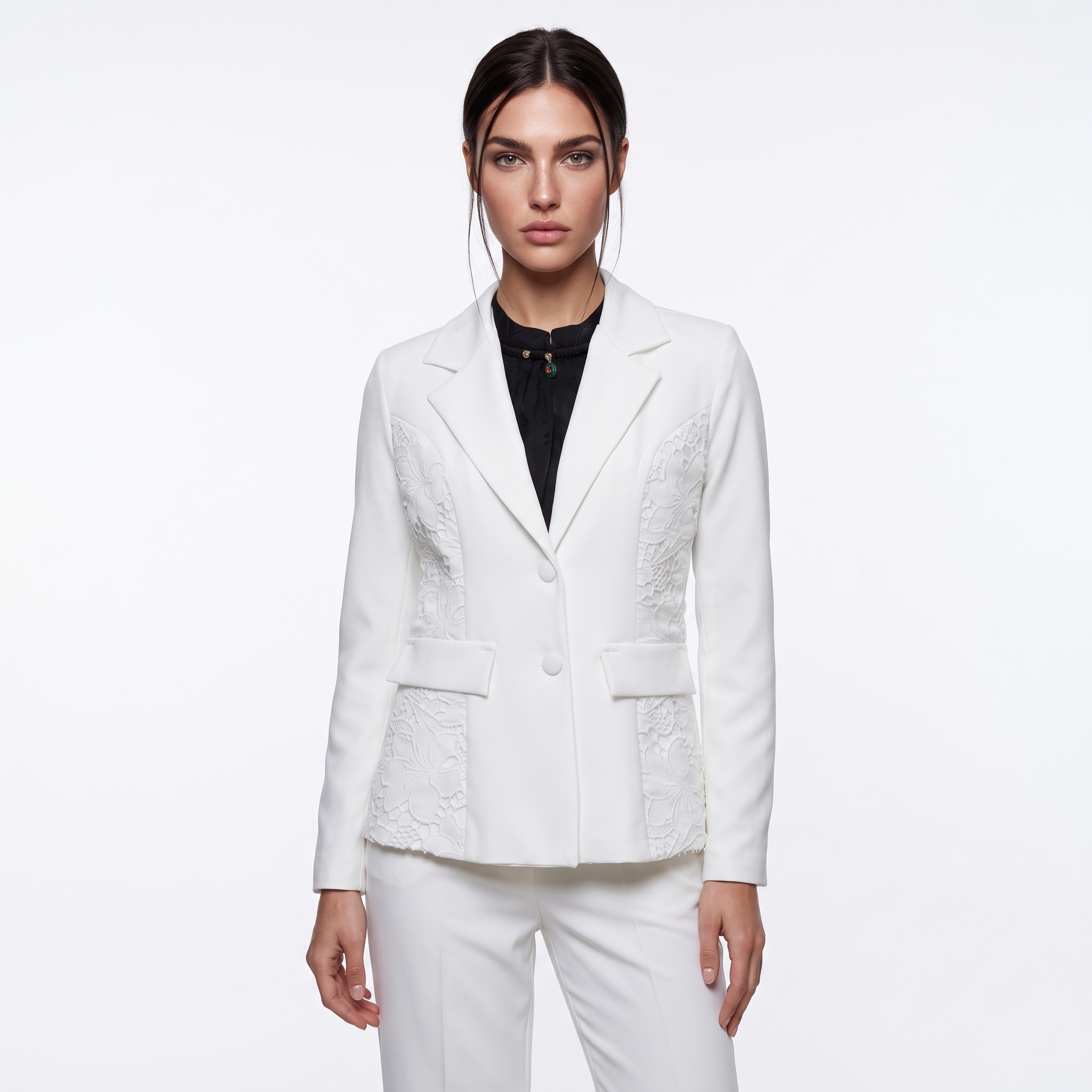 image-2 Suit - 22546 - White - الصورة 1