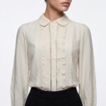 ⁦Shirt.W - 2669 - OF white⁩ - الصورة ⁦2⁩