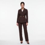 ⁦Suit - 22410 - brawn⁩ - الصورة ⁦2⁩
