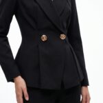 ⁦Suit - 22410 - black⁩ - الصورة ⁦4⁩