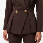 ⁦Suit - 22410 - brawn⁩ - الصورة ⁦3⁩