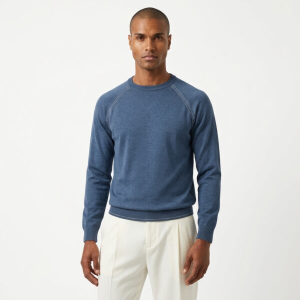 Pullover - 7106 - navy