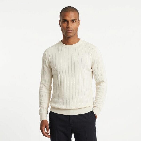 Pullover - 7088 - White