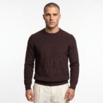 Pullover - 7023 - brawn