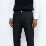 ⁦P.Wide leg - 512 - black⁩ - الصورة ⁦5⁩