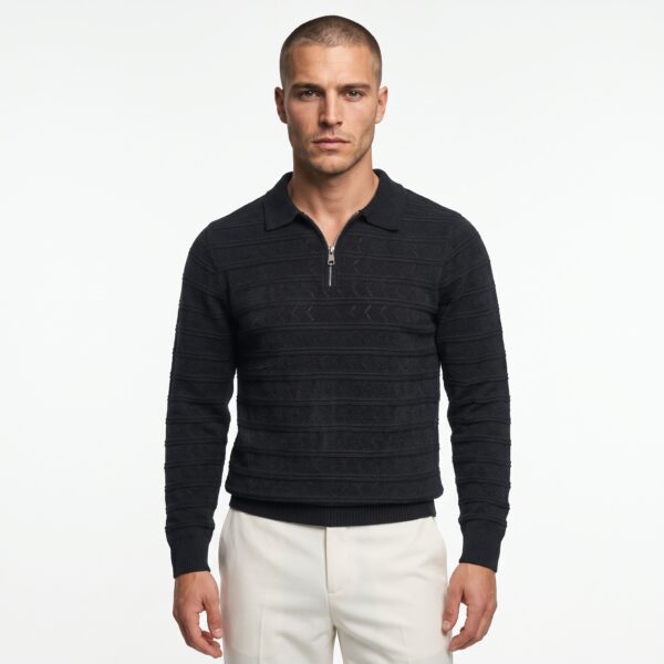 Pullover - 8341 - black