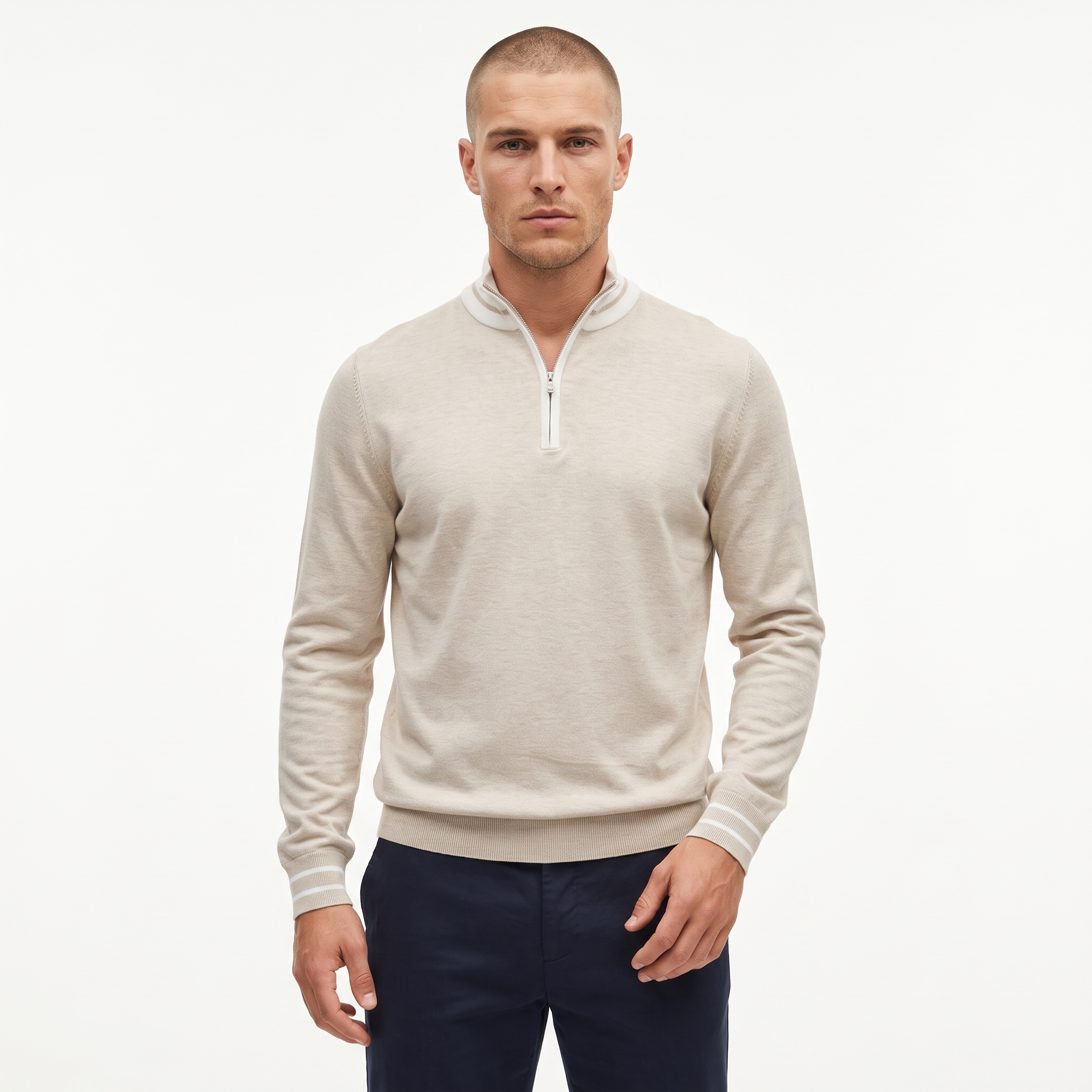 medium_a7fb74cf_2X T.Shirt - 7231 - Beige - الصورة 1