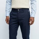 ⁦P.Wide leg - 512 - navy⁩ - الصورة ⁦3⁩