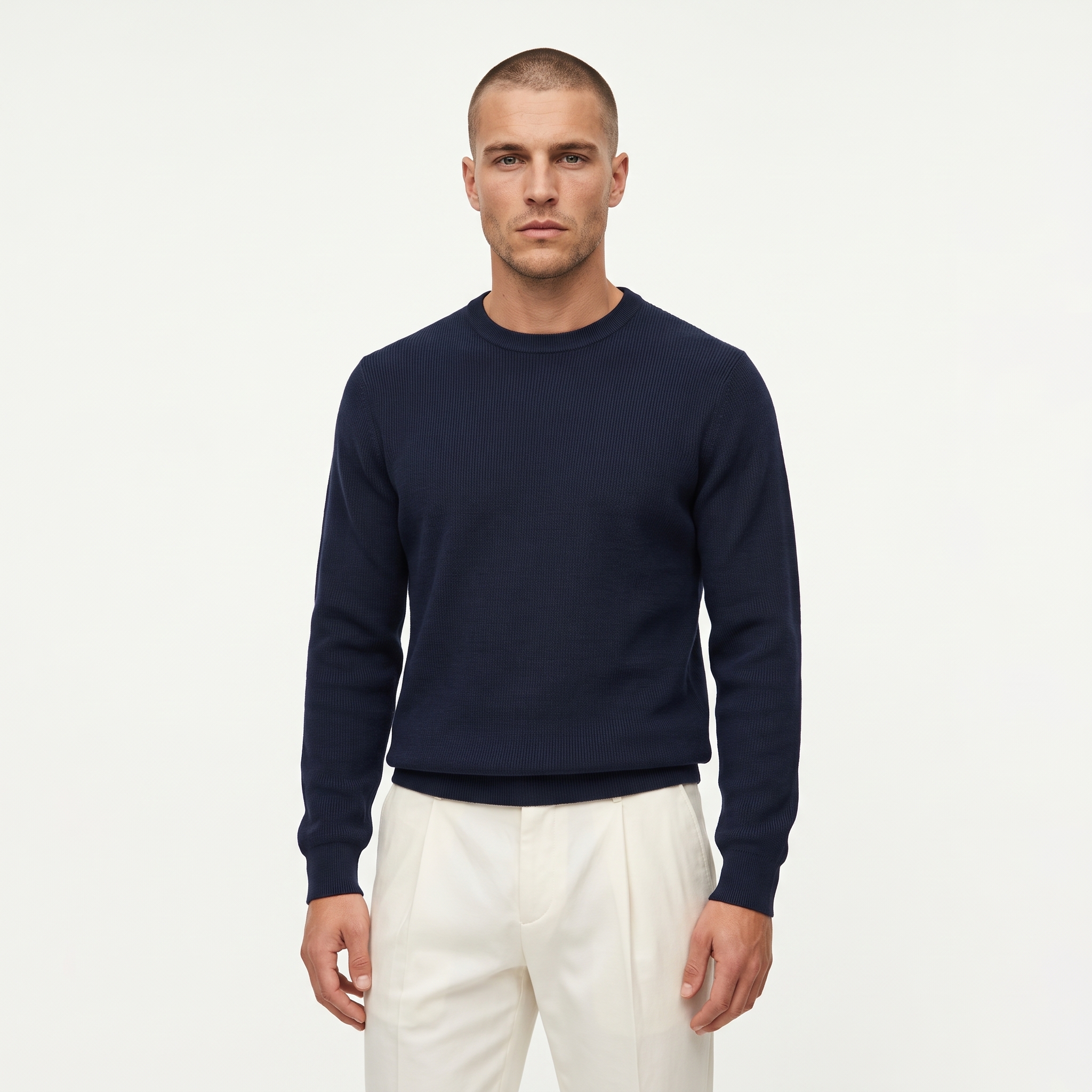 medium_c7b58808_2X Pullover - 7023 - navy - الصورة 1