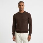 Pullover - 7088 - brawn