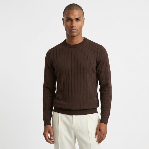 Pullover - 7088 - brawn