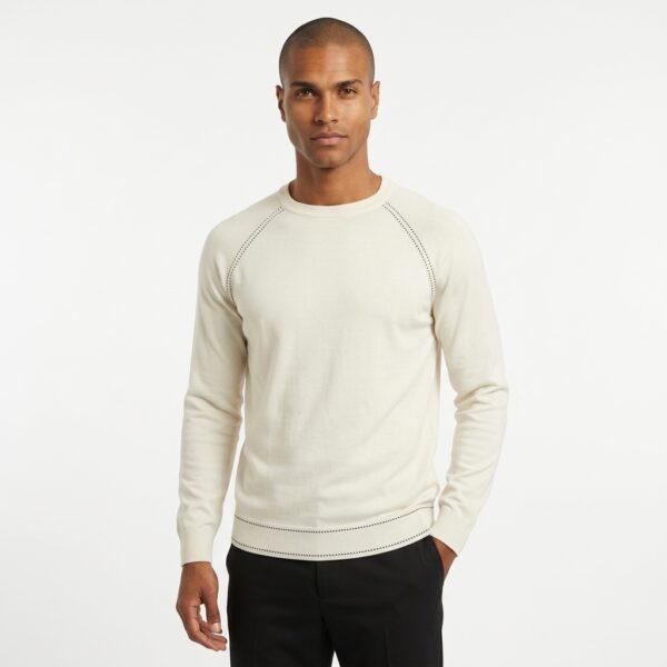 Pullover - 7106 - White