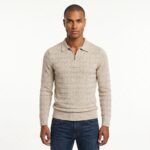 Pullover - 8341 - Beige